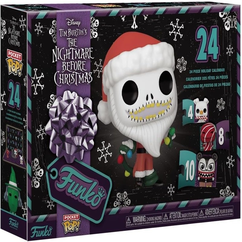 The Nightmare Before Christmas 2025 Edition Funko Pocket Pop! 24-Day Advent Calendar