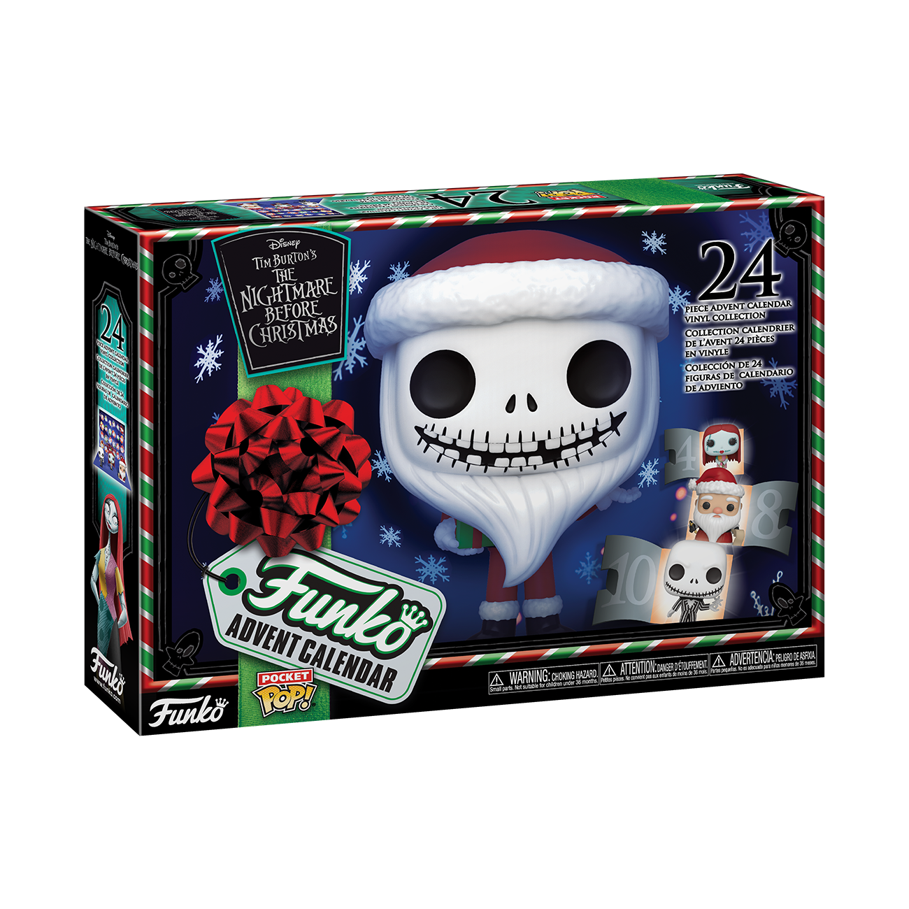 The Nightmare Before Christmas 2025 Edition Funko Pocket Pop! 24-Day Advent Calendar
