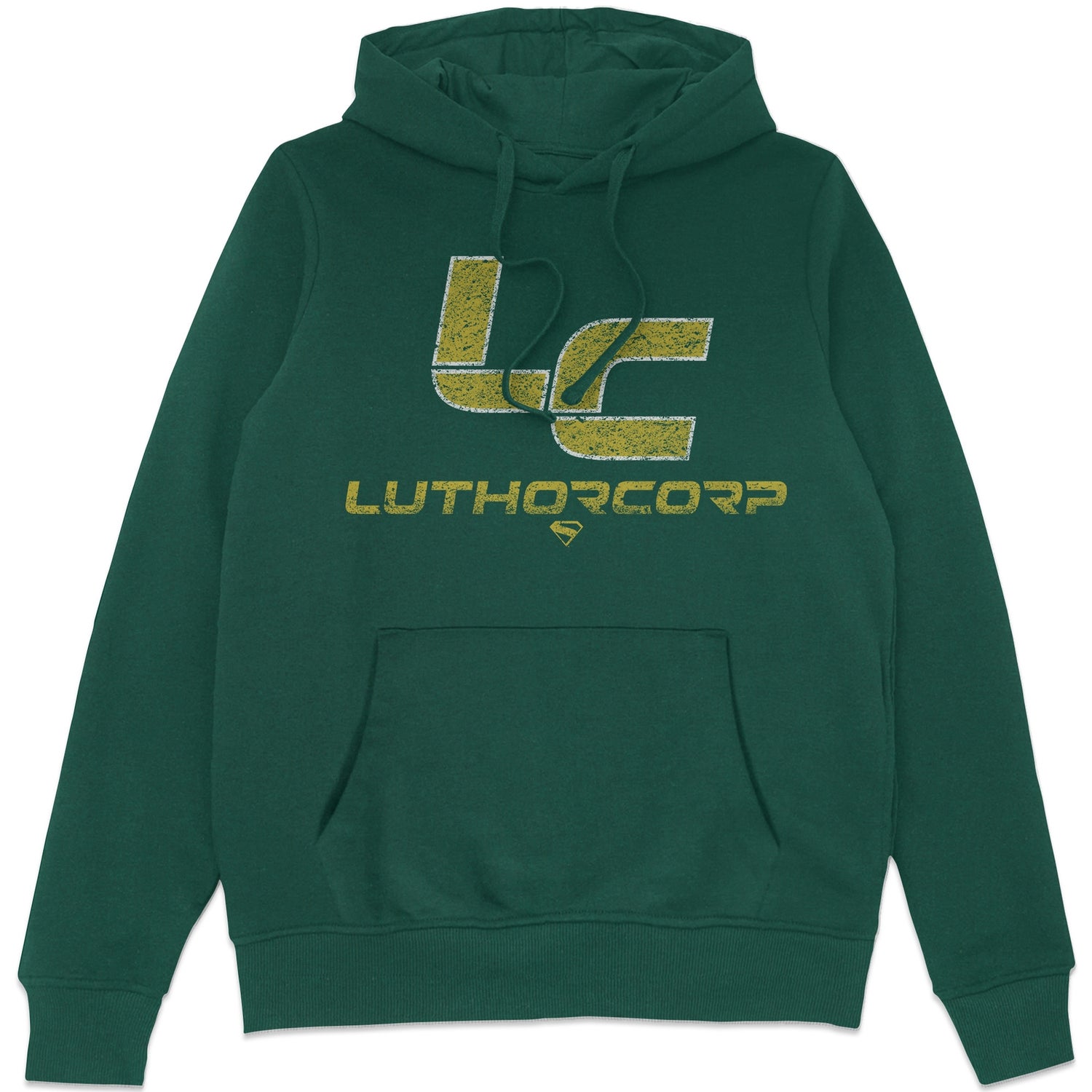 DC Comics Superman Luthercorp  Hoodie - Green