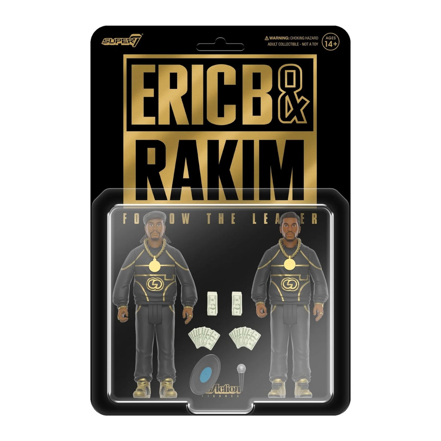 Super7 Eric B. & Rakim Reaction Figures Wave 02 - Eric B. & Rakim (Follow The Leader)