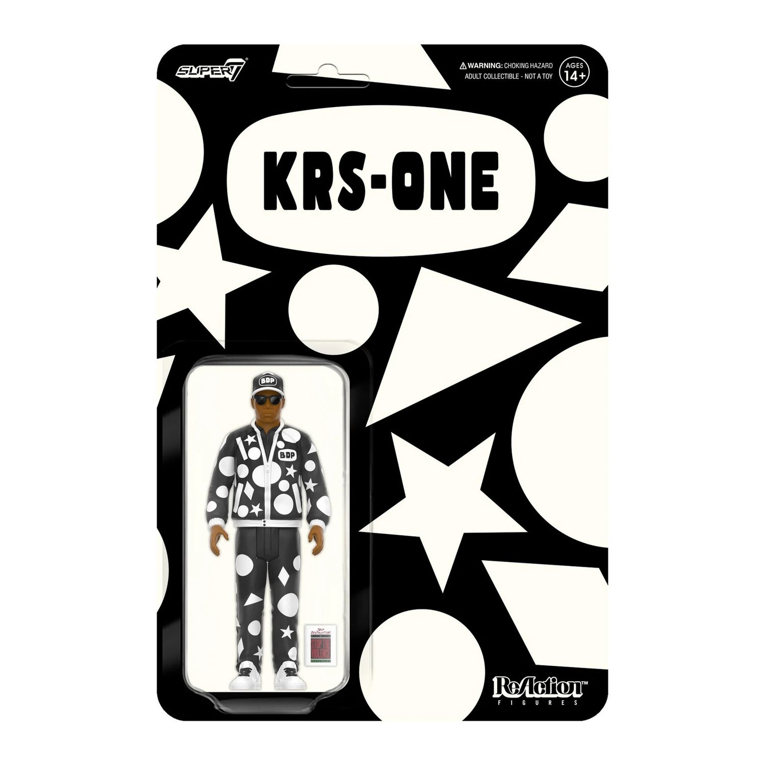Super7 KRS-ONE Reaction Figures Wave 02 - KRS-1 (Self Destruction)