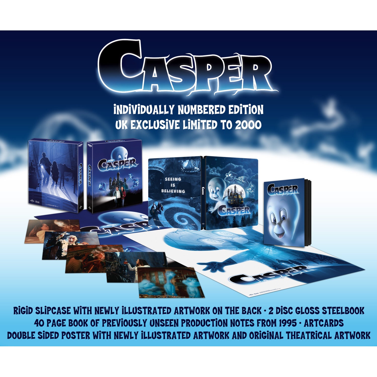 Casper 30th Anniversary Collectors Edition 4K Ultra HD SteelBook