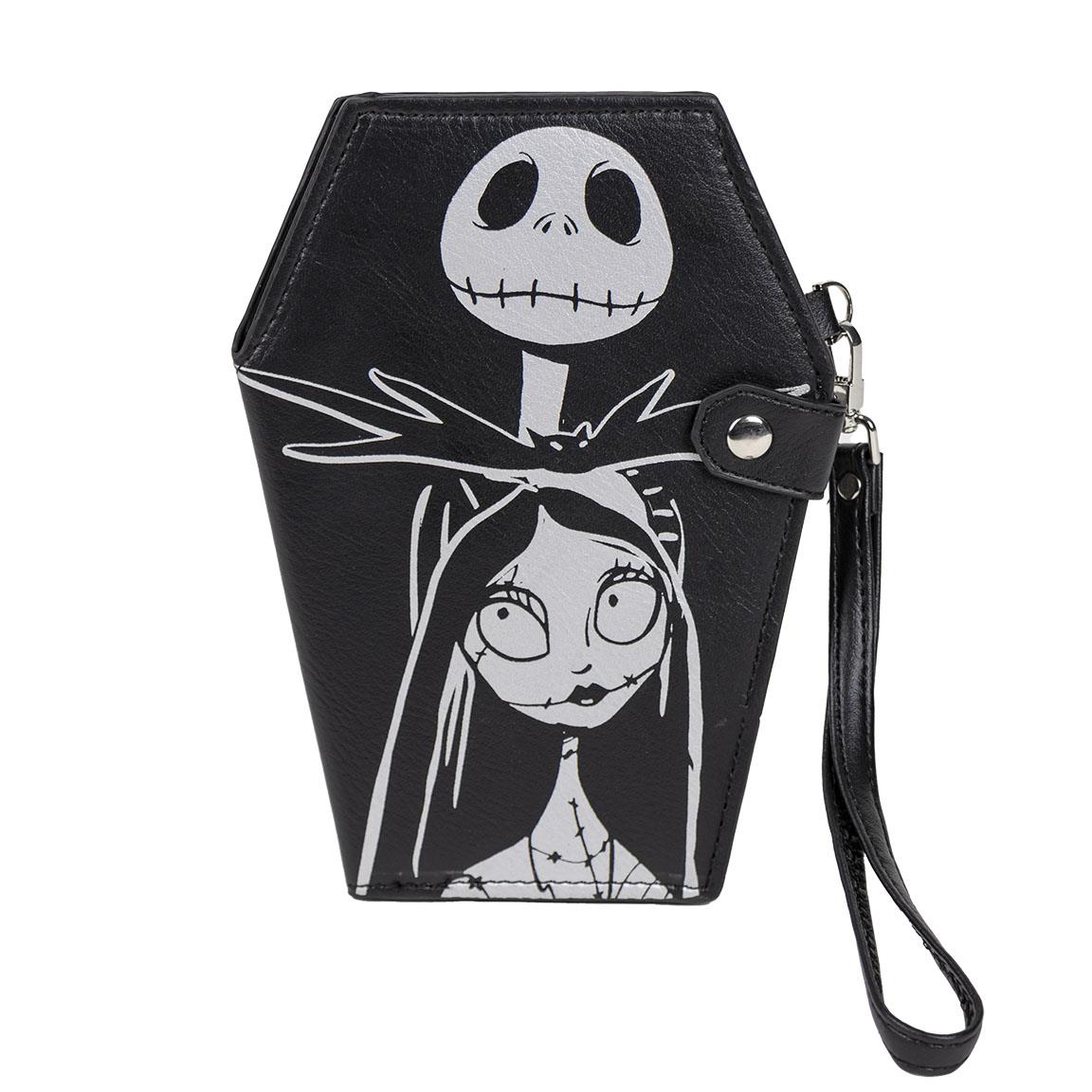 Nightmare Before Christmas Jack & Sally Faux Leather Wallet