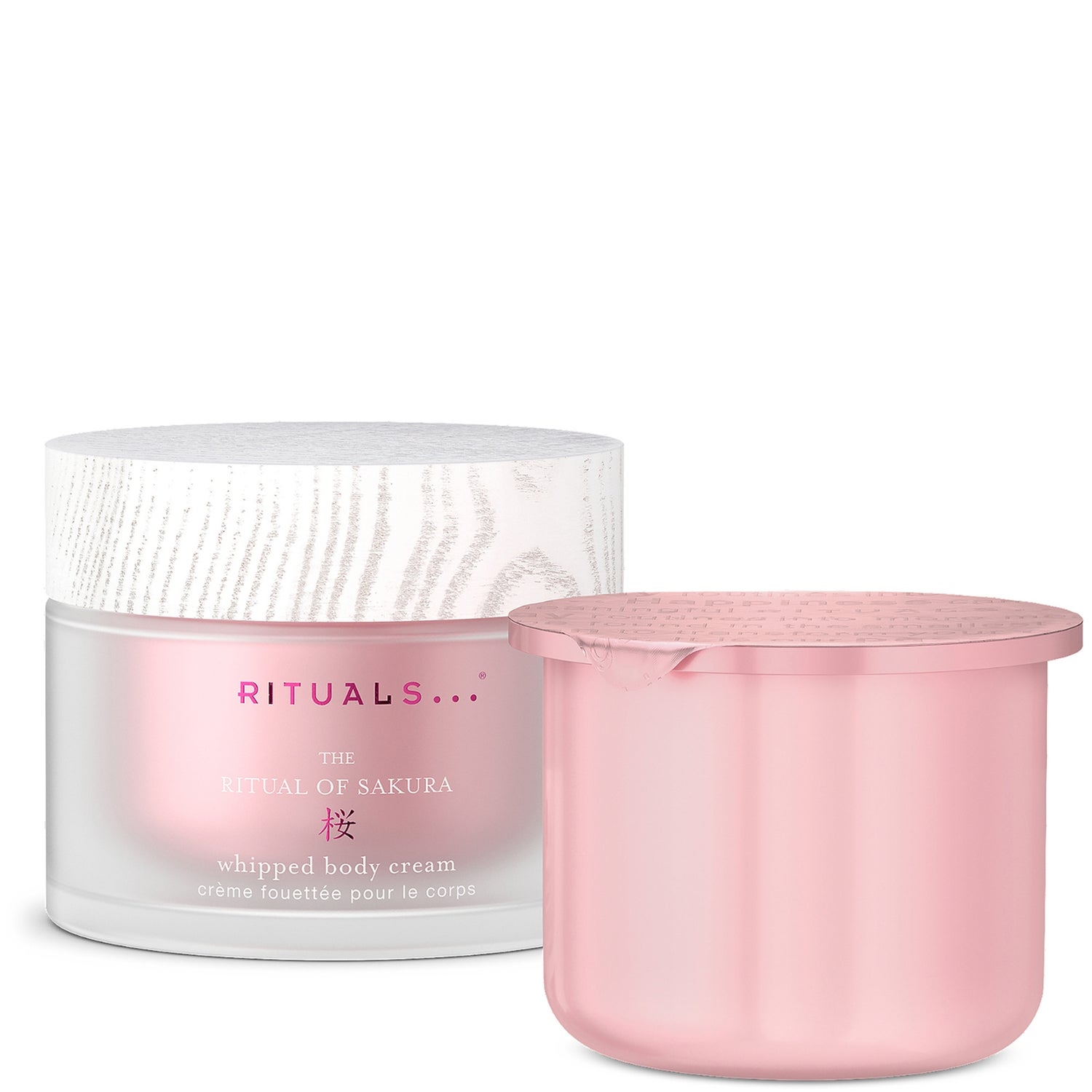 Rituals The Ritual of Sakura Cherry Blossom & Rice Milk Whipped Body Cream Refill 220ml