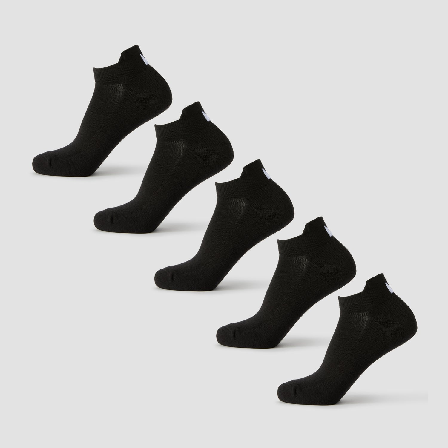 MP Unisex Trainer Socks (5 Pack) - Black - UK 9-11