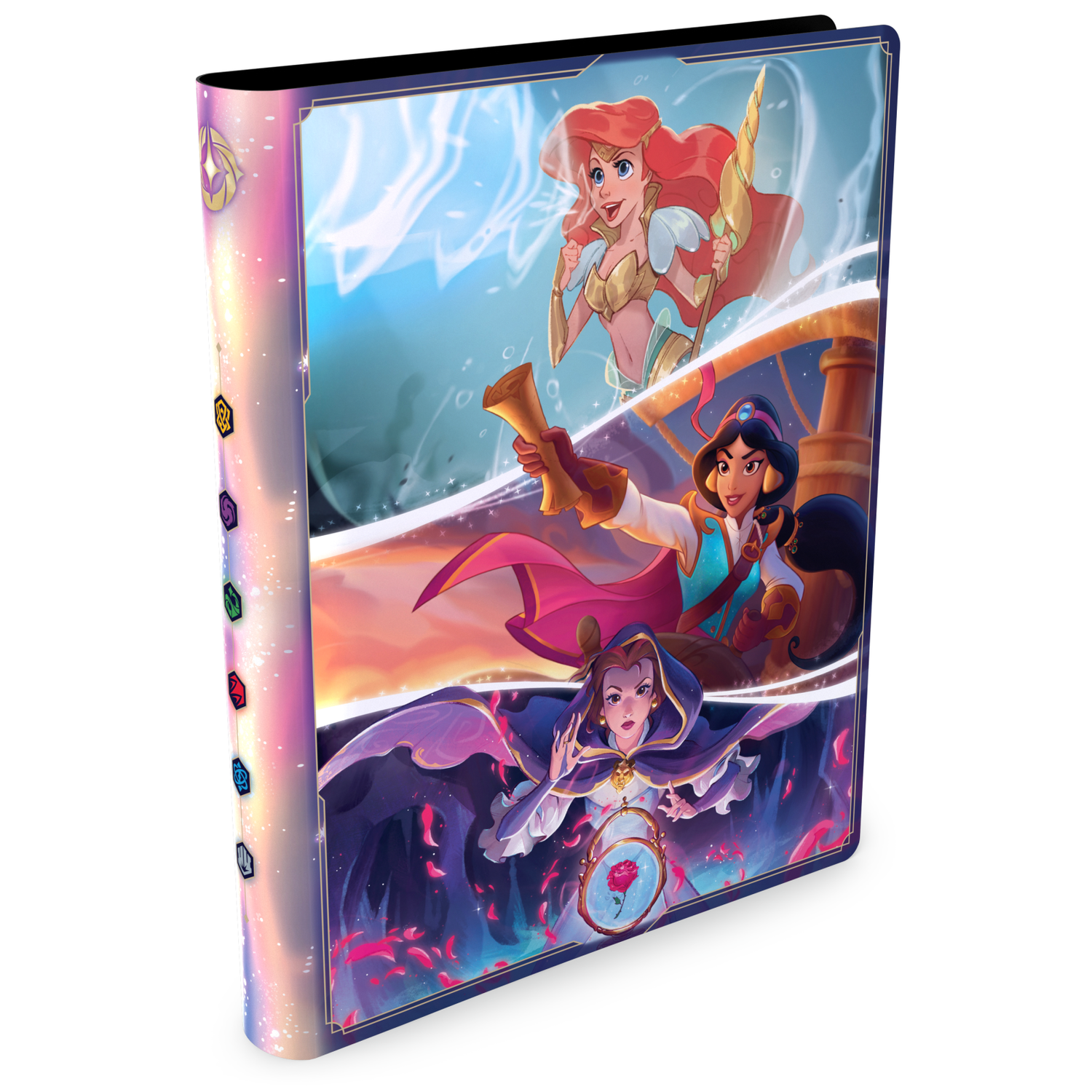 Disney Lorcana Trading Card Game Card Portfolio - Set 9-12