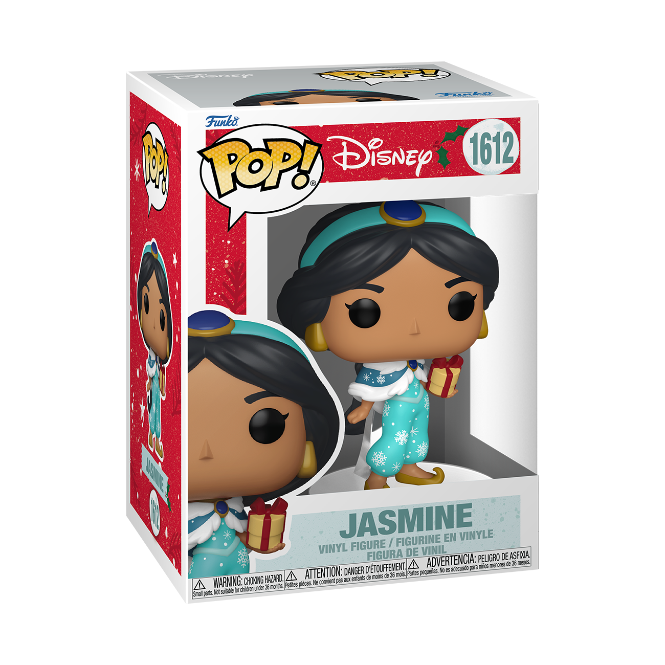 Disney Princess Holiday Jasmine Funko Pop Vinyl