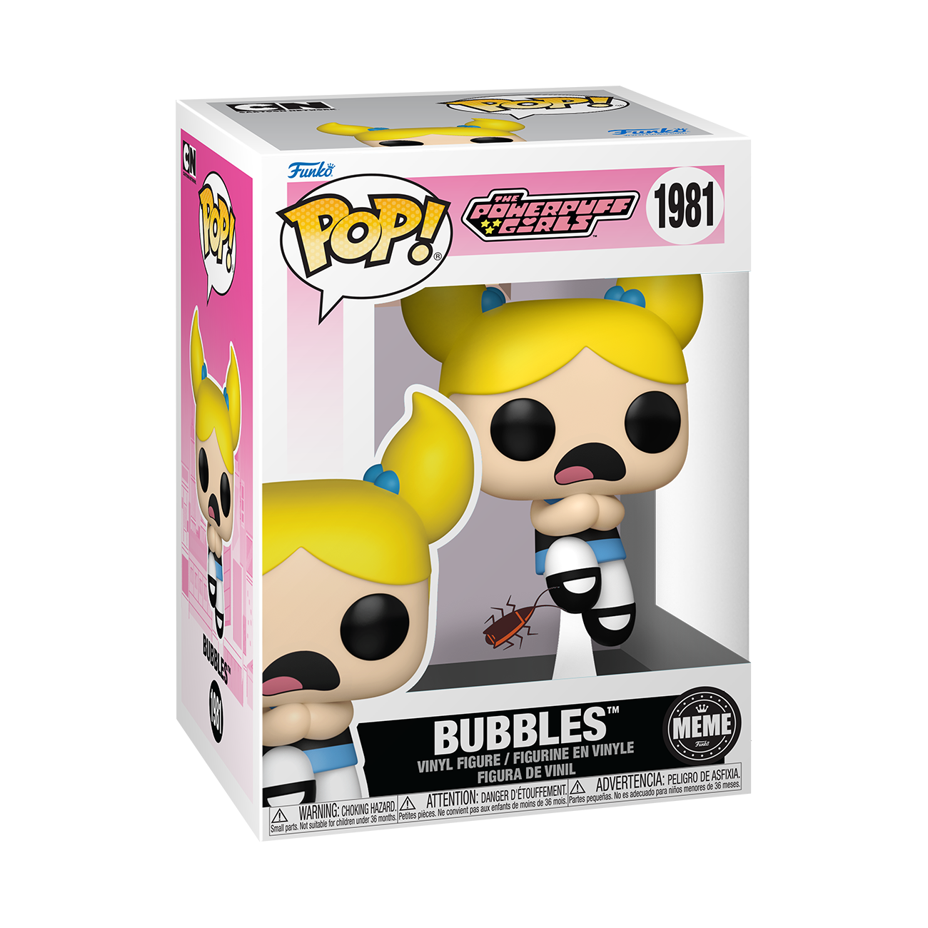 Powerpuff Girls Bubbles Bug Meme Funko Pop Vinyl