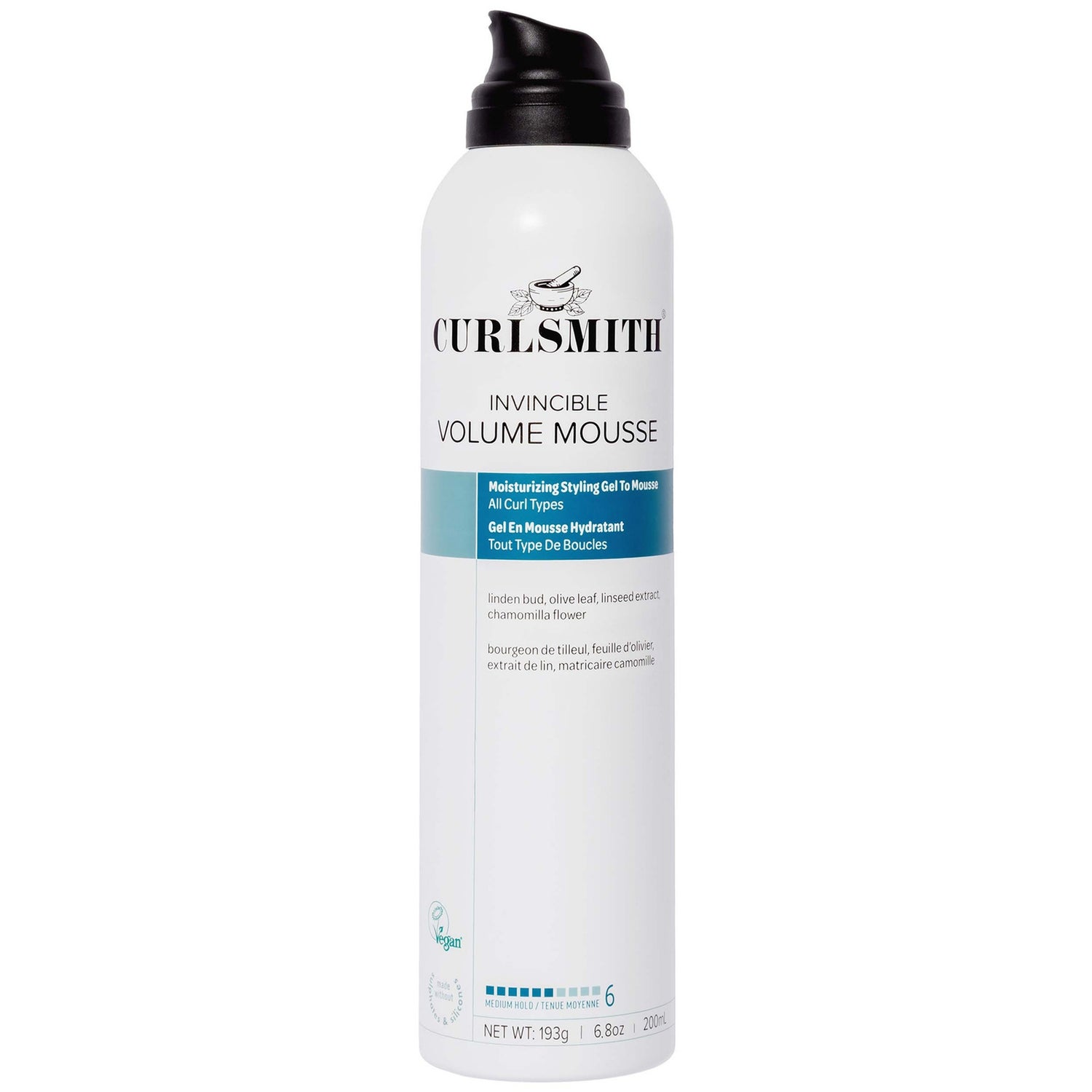 Curlsmith Invincible Volume Mousse 201ml