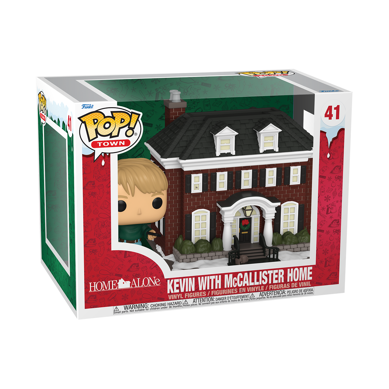 Home Alone Kevin w/ Home Funko Pop Town
