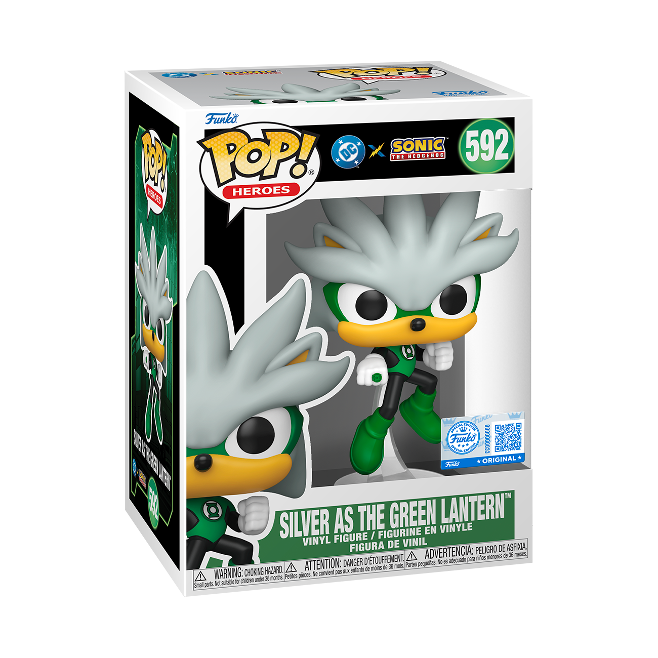 Justice League Sonic - Green Lantern Funko Pop Vinyl