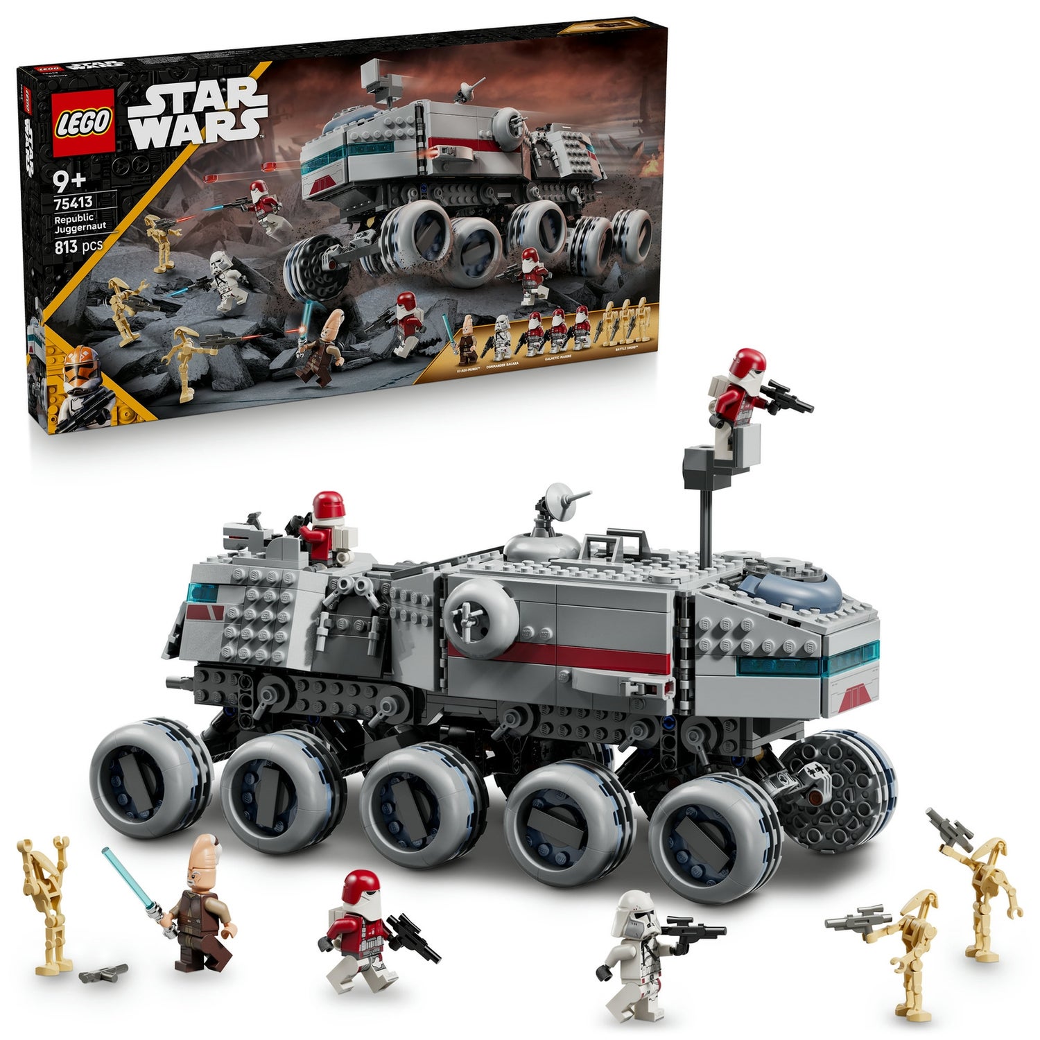LEGO Star Wars Republic Juggernaut Building Toy 75413