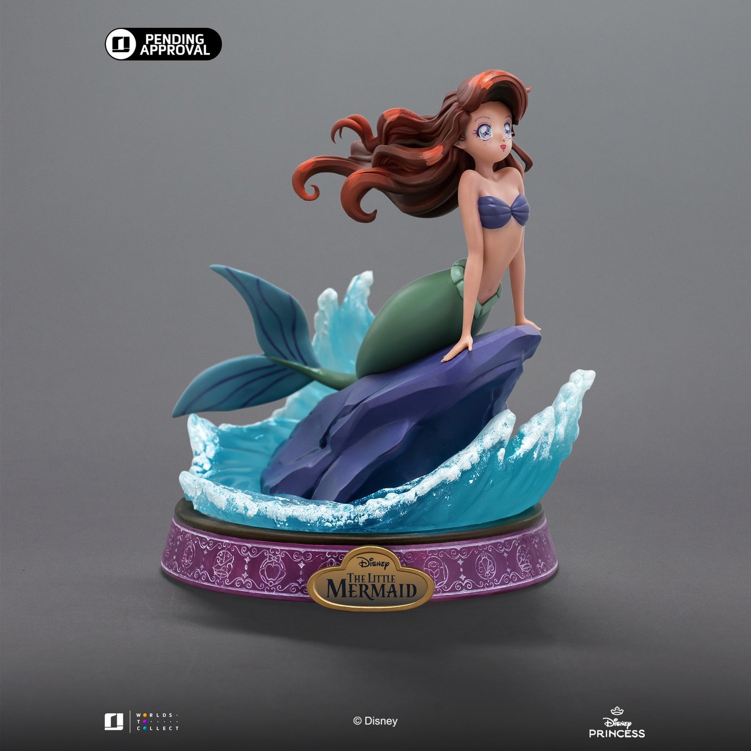 Iron Studios Disney's Princess Ariel Anime Princess Statue