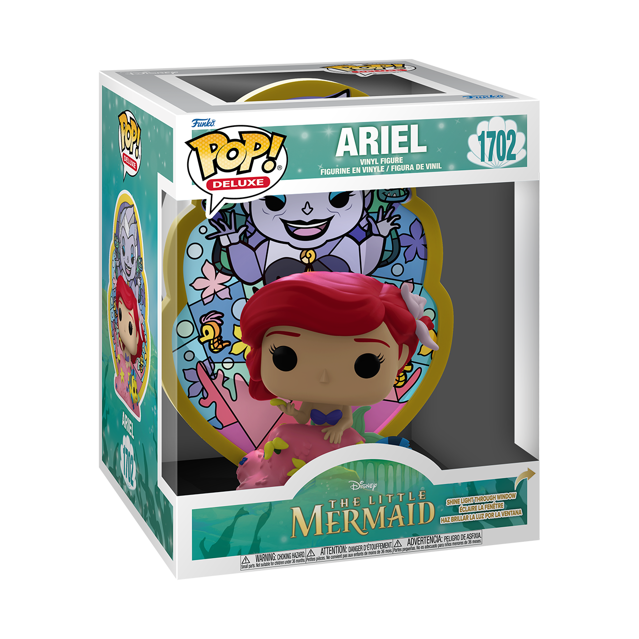 POP! Deluxe: The Little Mermaid – Ariel (Glass) Funko POP! Vinyl
