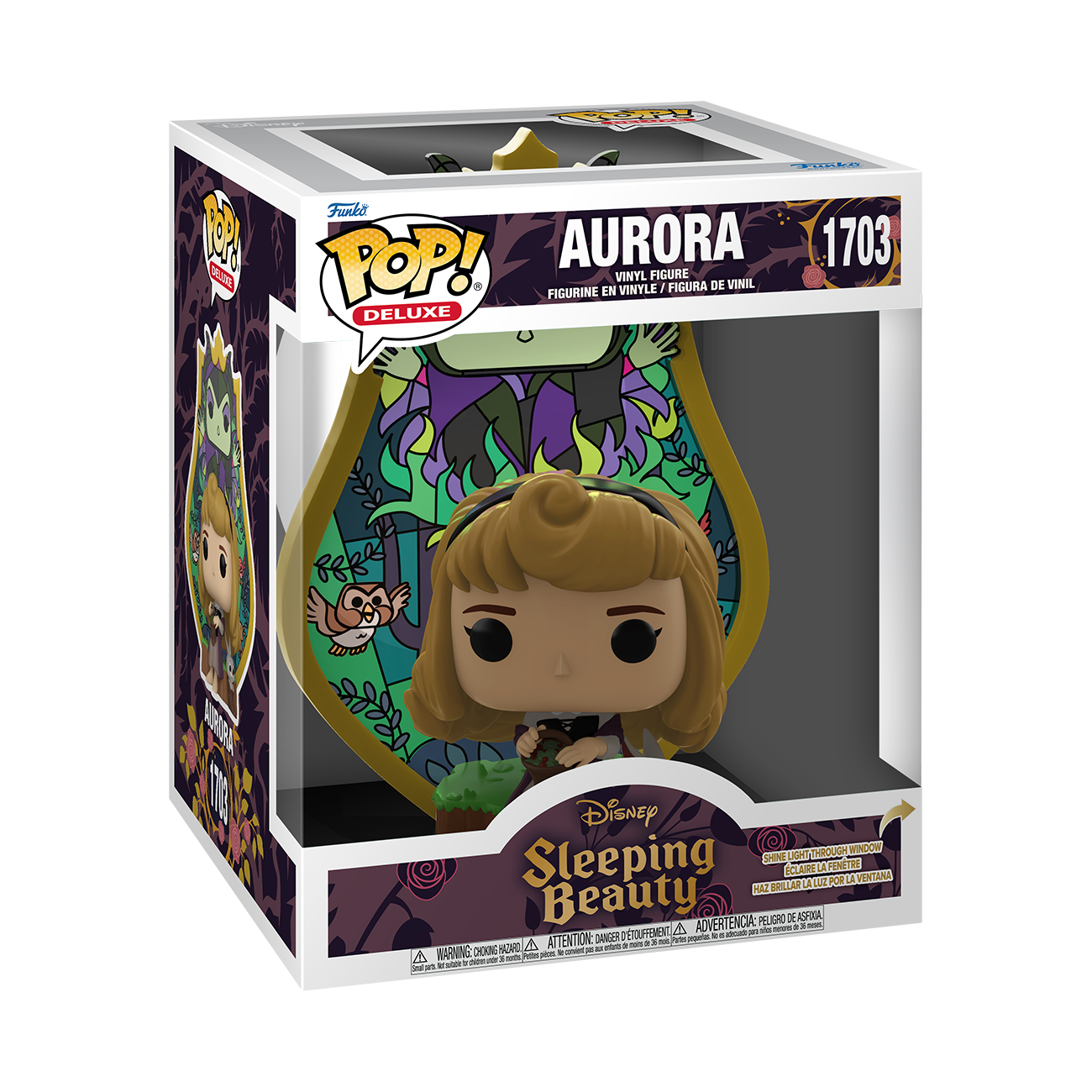 POP! Deluxe: Sleeping Beauty – Aurora (Glass) Funko POP! Vinyl