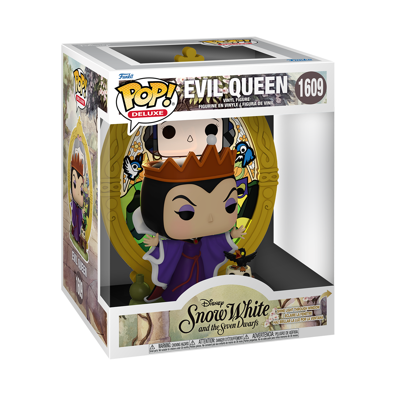 POP Deluxe: Villains- Evil Queen(Glass)