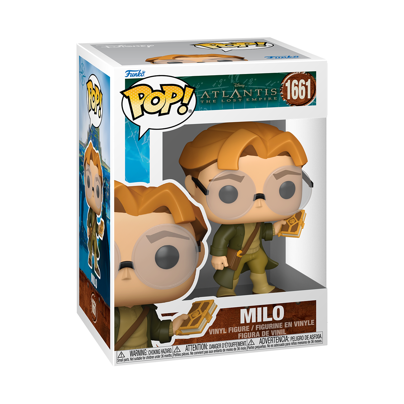 Atlantis The Lost Empire Milo Funko Pop Vinyl