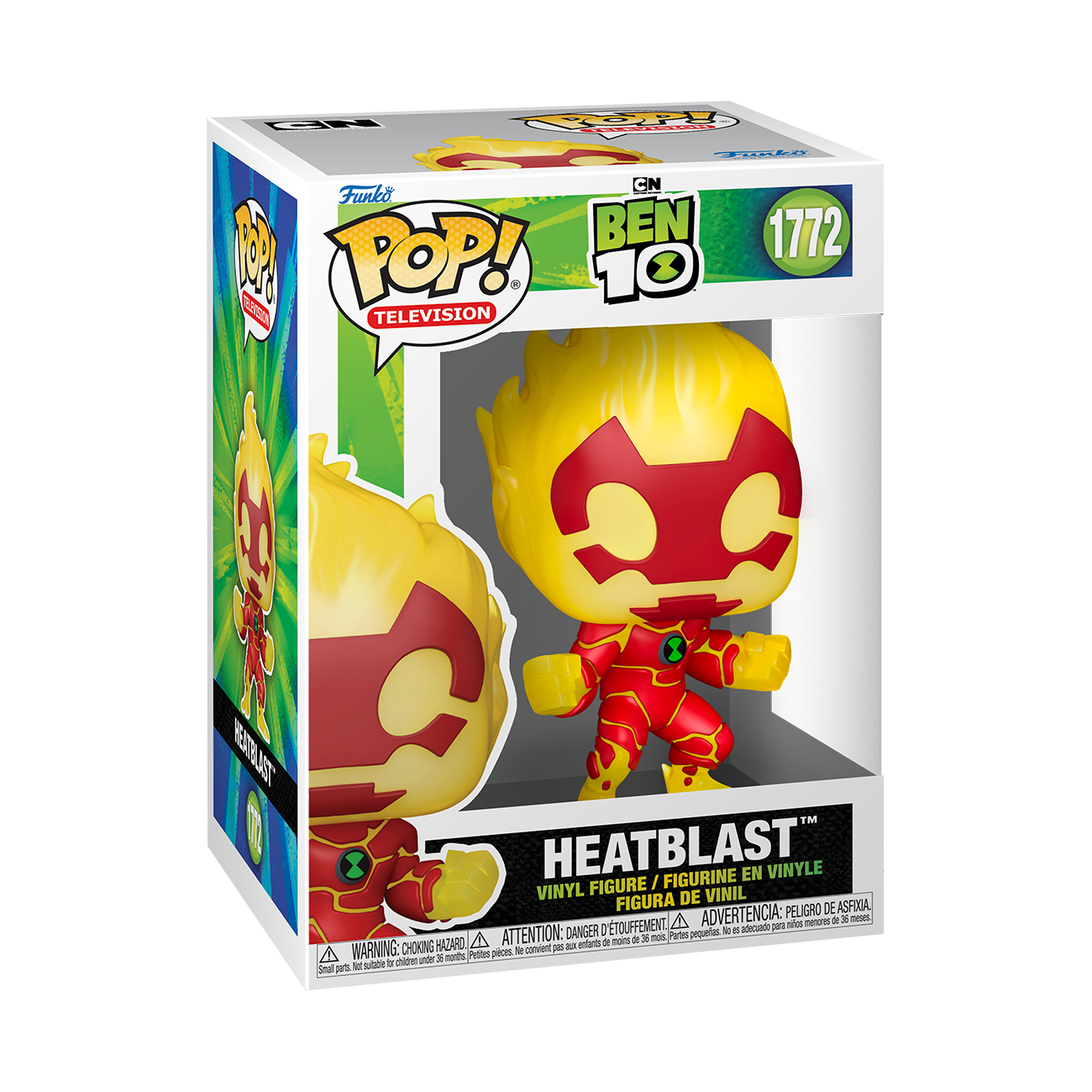 Ben 10 Heatblast Funko Pop Vinyl