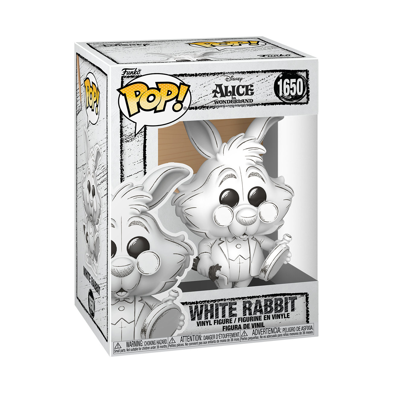 Disney Sketched White Rabbit