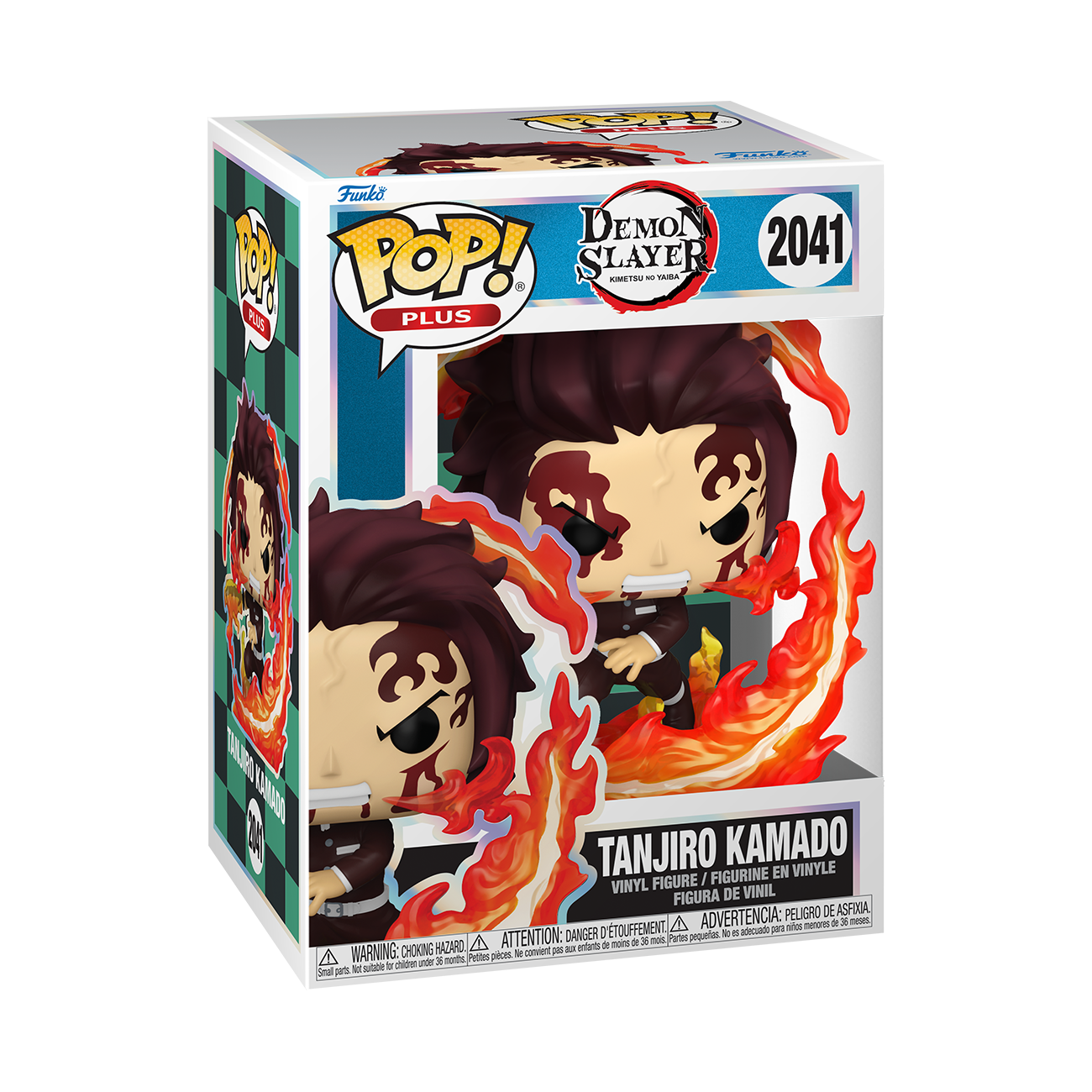 Demon Slayer Tanjiro Dancing Flash Funko Pop Vinyl Plus