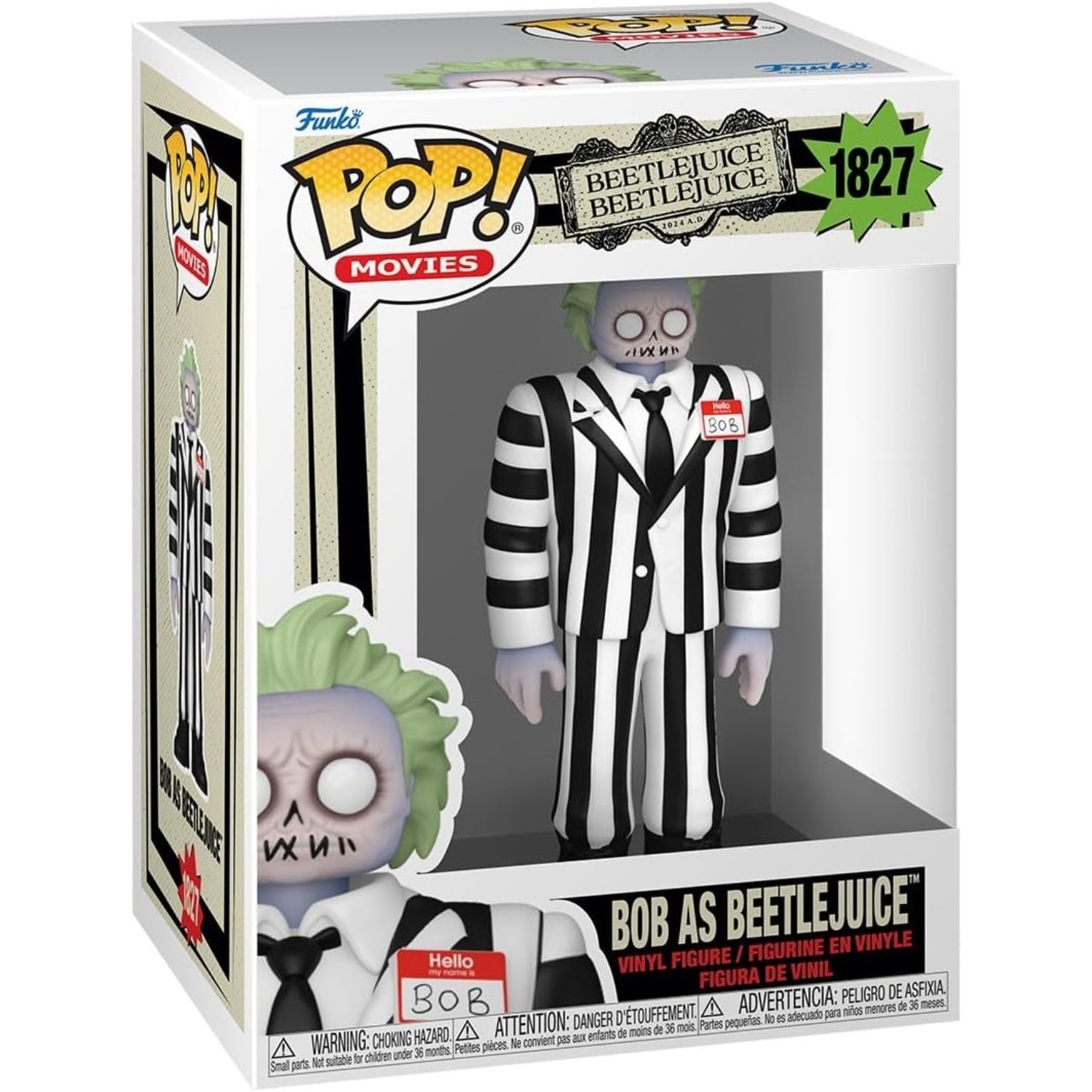 Funko Pop! Movies: Beetlejuice 2 – BOB As Beetlejuice