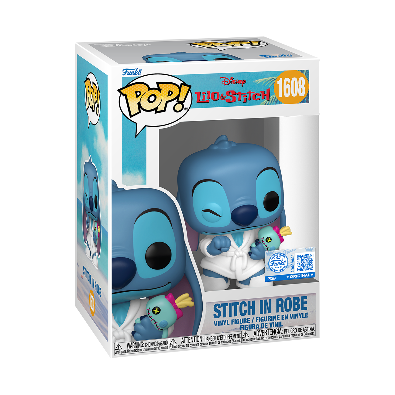 POP Disney: L&S- Stitch in Robe