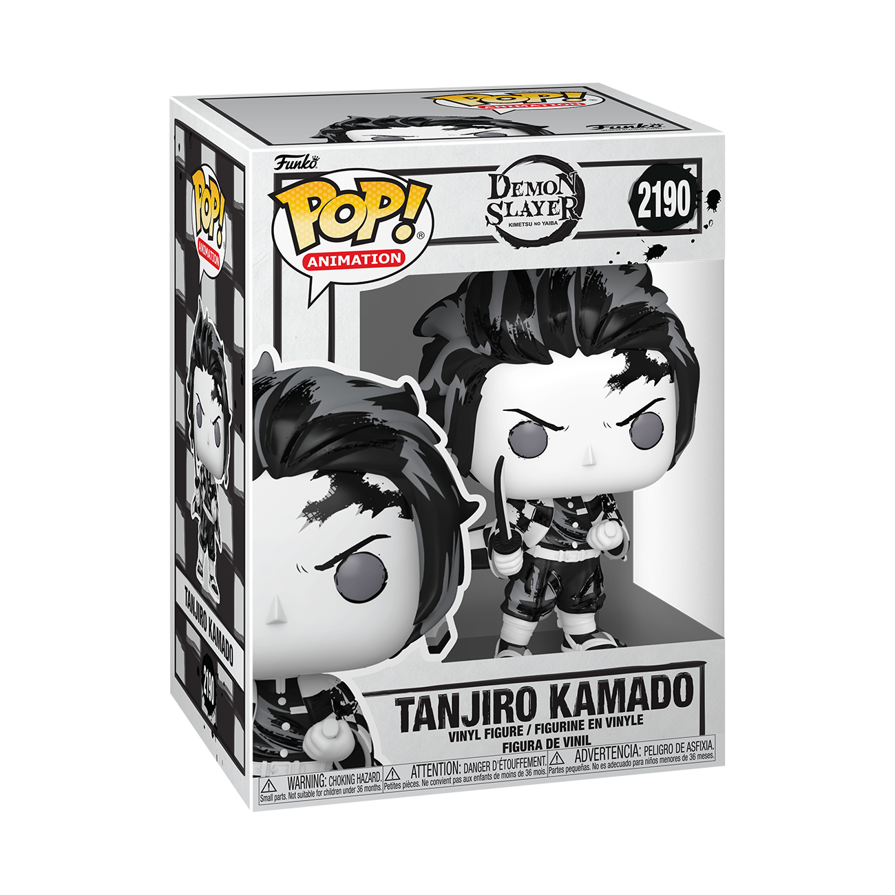 POP! Animation: Demon Slayer – Tanjiro (Sumi-Ink) Funko POP! Vinyl