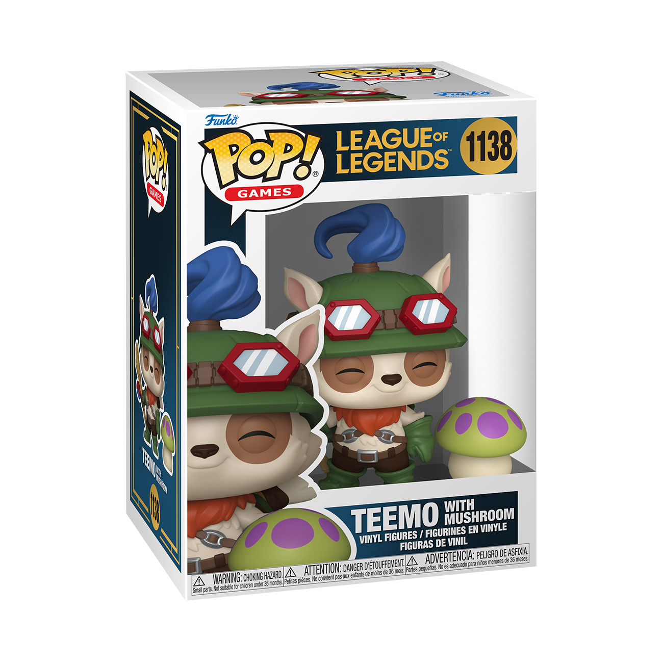 League Of Legends Teemo w/Shroom Funko Pop & Buddy
