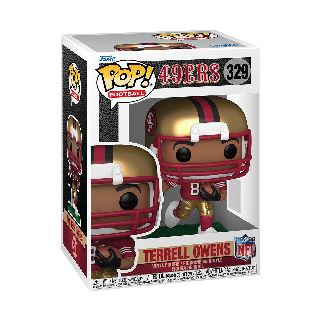 NFL Legends Terrell Owens (49ers) Funko POP Vinyl