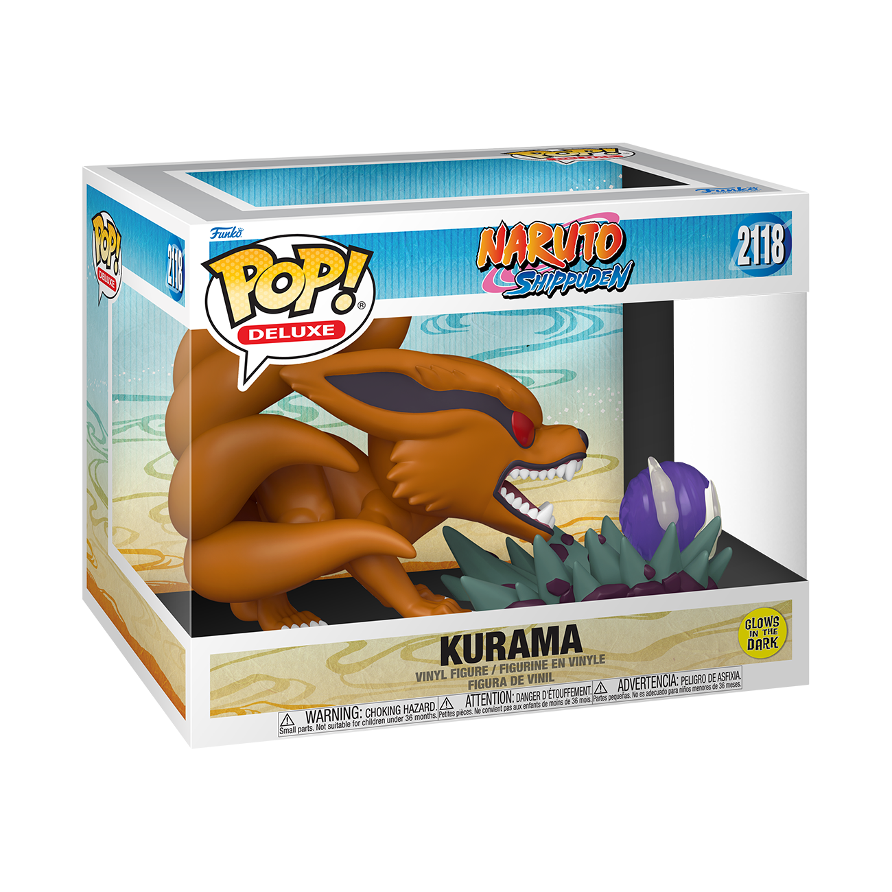 Naruto Shippuden Kurama (Glow) Funko POP Vinyl