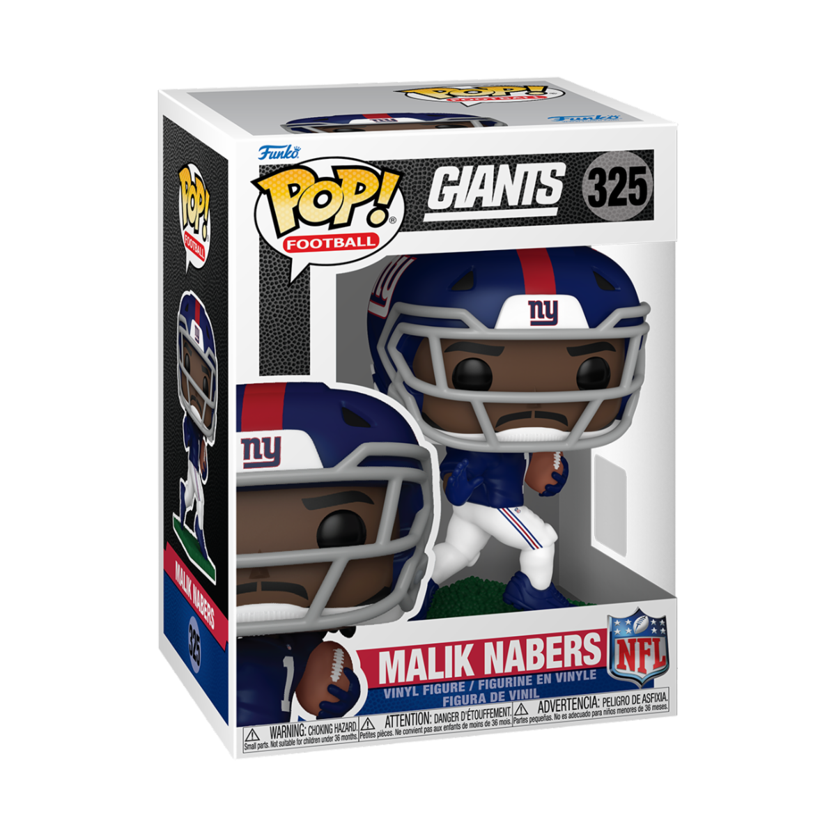 NFL Giants Malik Nabers Funko POP Vinyl