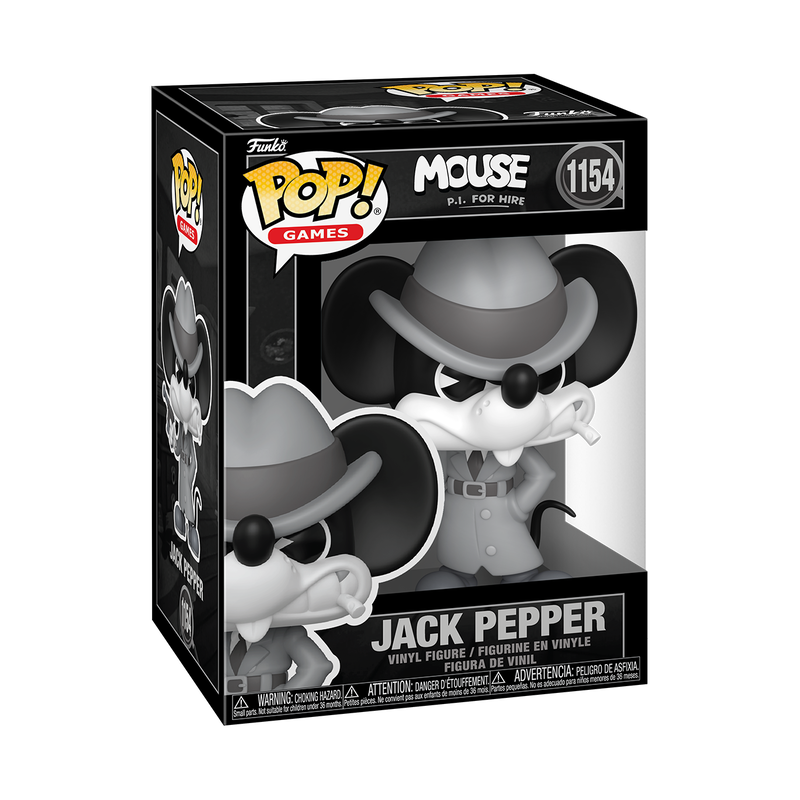Mouse P.I For Hire Jack Pepper Funko POP Vinyl