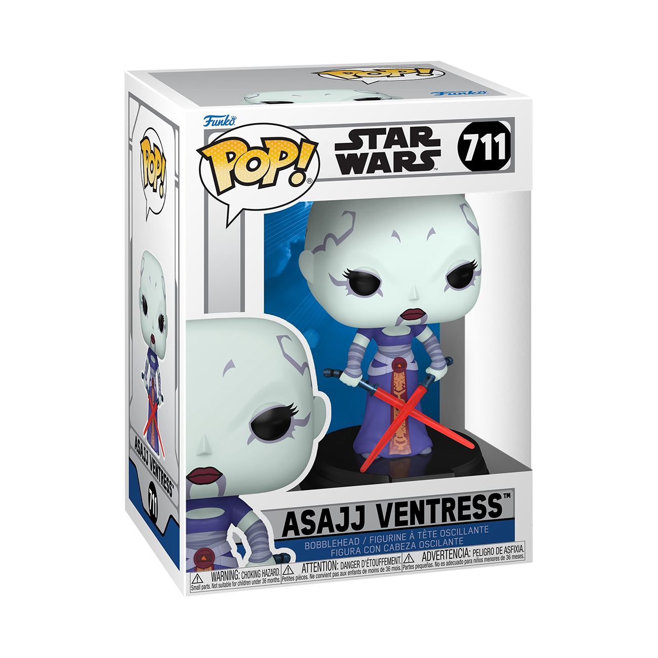 Star Wars Clone Wars Asajj Ventress Funko POP Vinyl