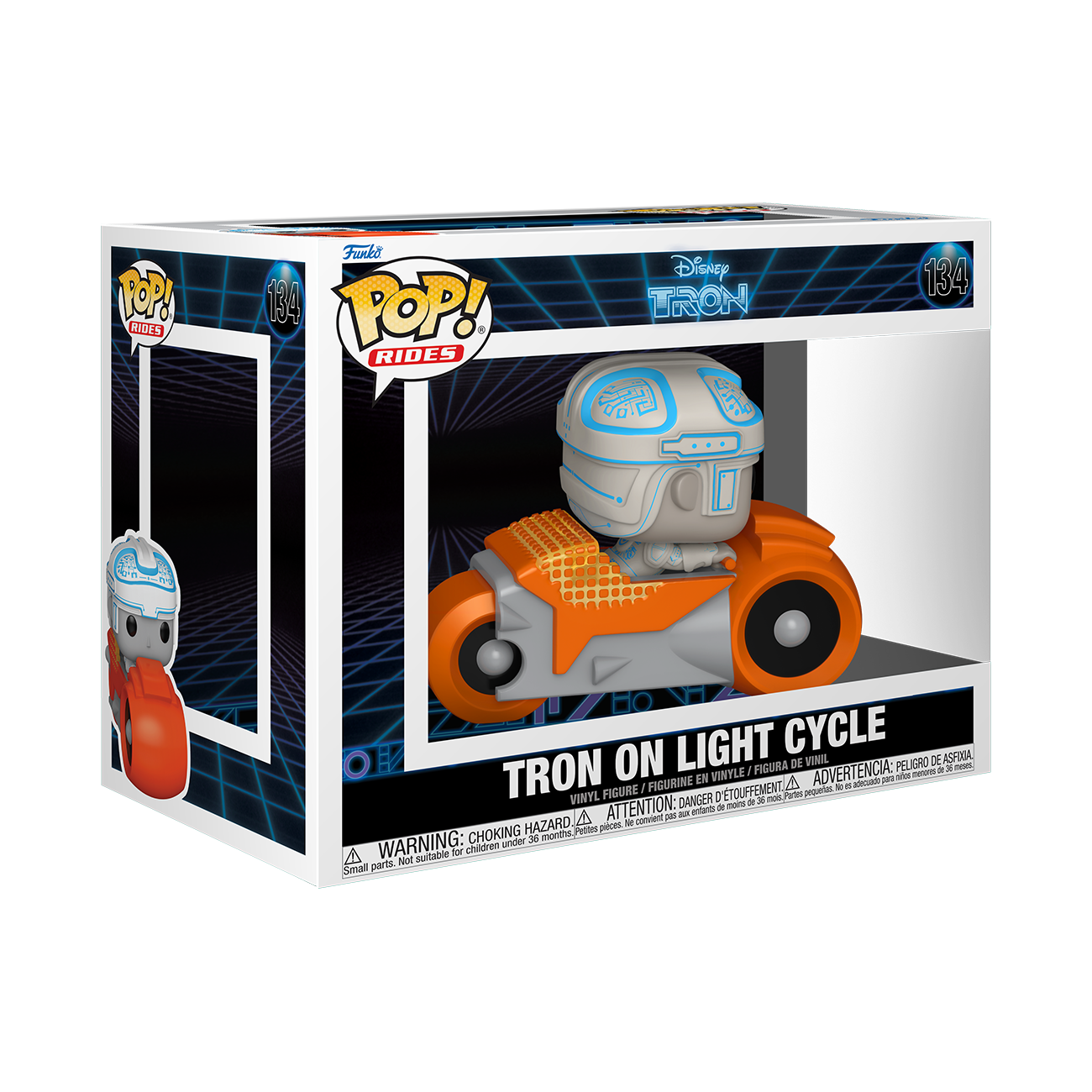 Tron (1982) Tron w/Cycle Funko Pop Vinyl Rides