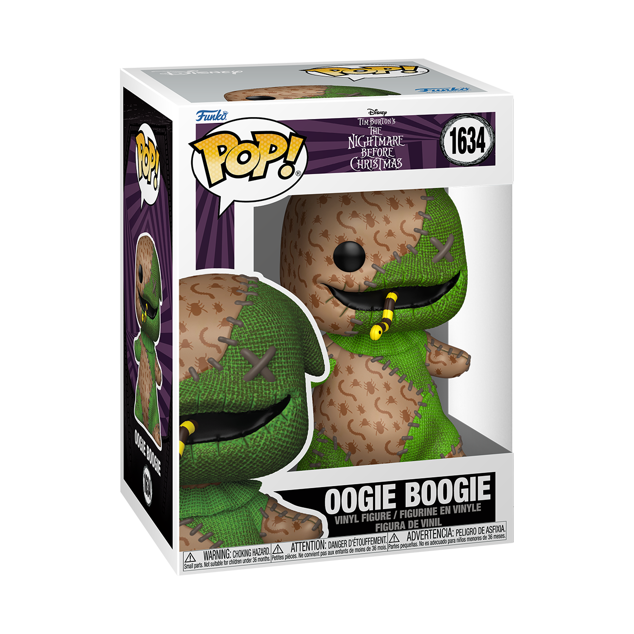 Disney A Nightmare Before Christmas Patchwork Oogie Boogie Funko POP Vinyl
