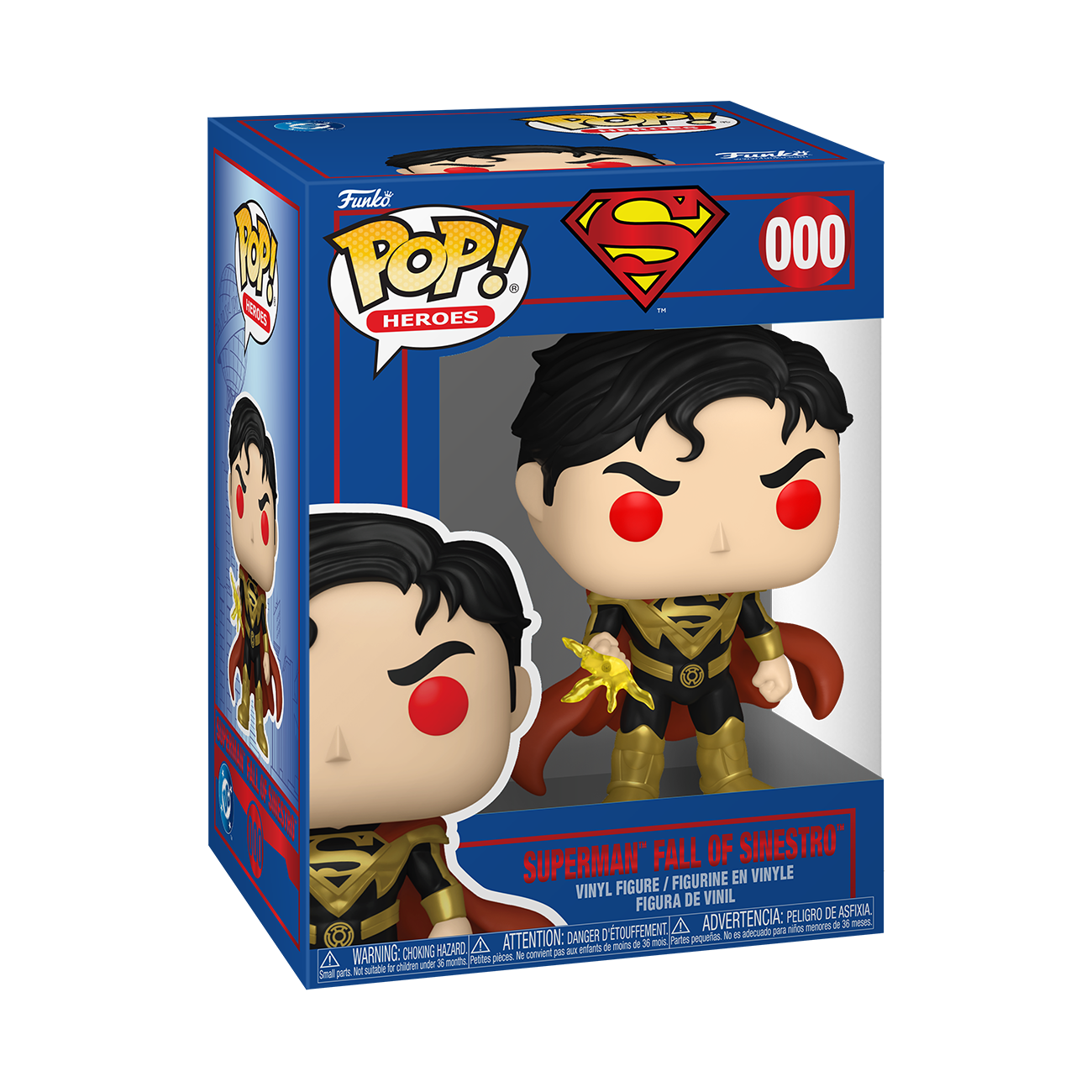 POP Heroes Superman Through the Ages Fall of Sinestro
