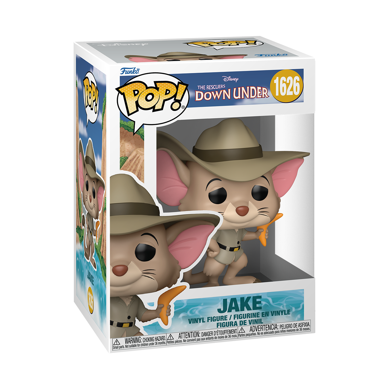 The Rescuers Down Under Jake Funko Pop Vinyl
