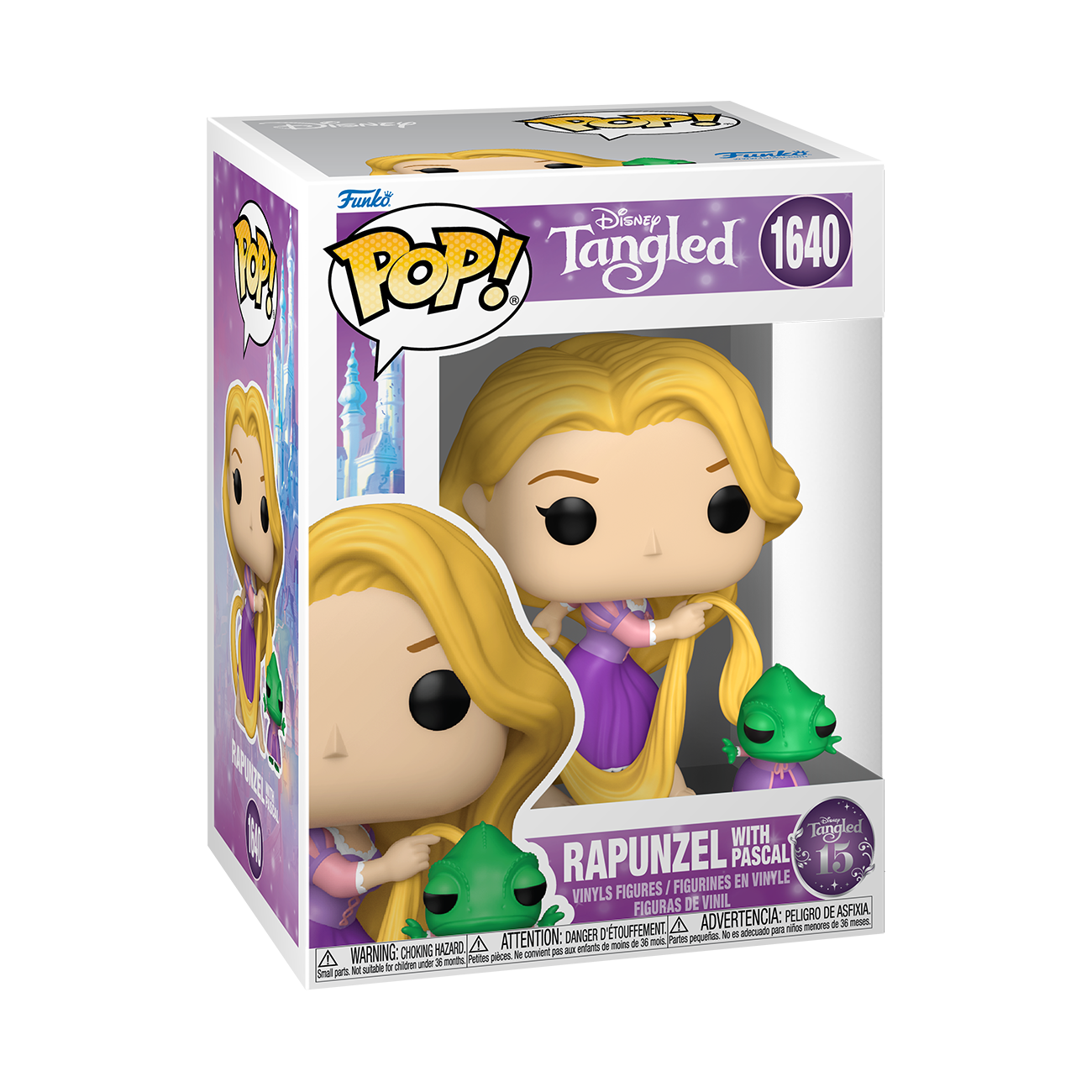 Tangled Rapunzel & Pascal Funko Pop Vinyl & Buddy
