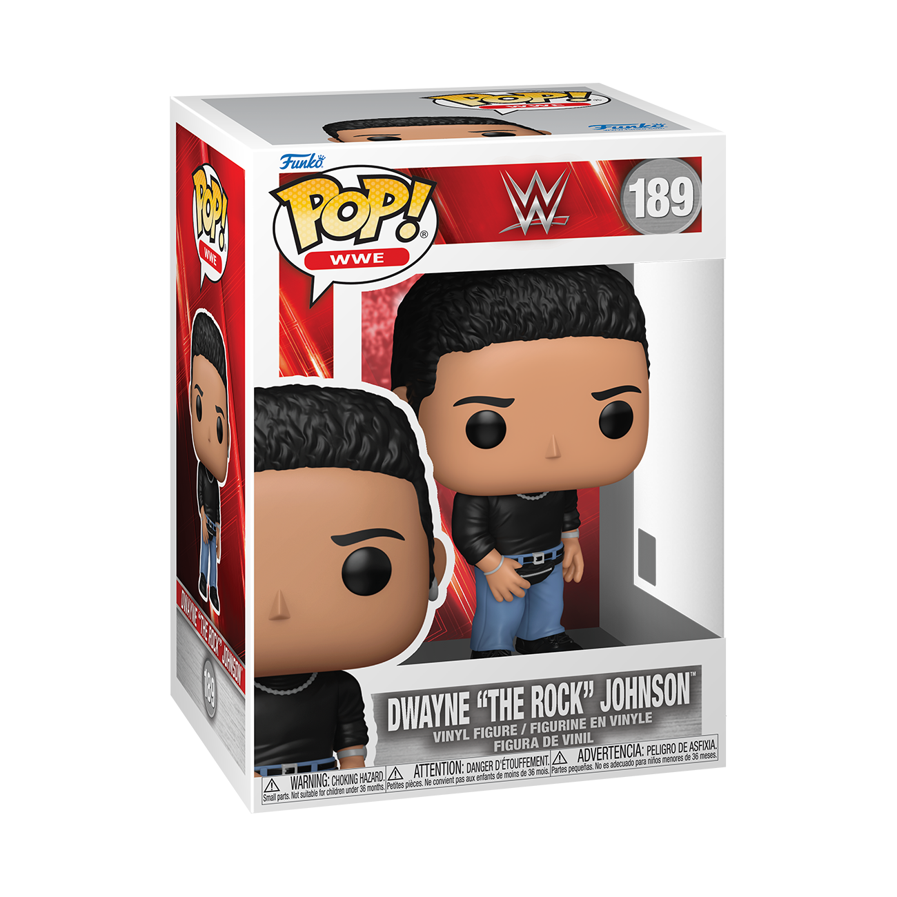 WWE The Rock With Fanny Pack Funko POP Vinyl