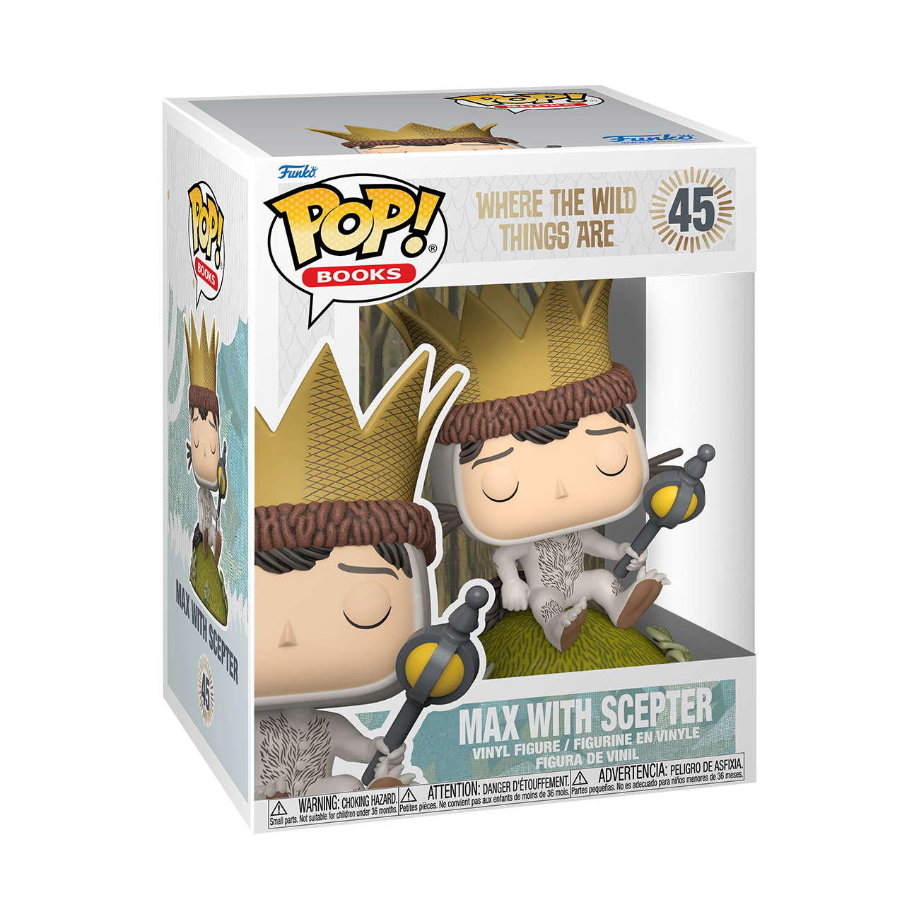 Where The Wild Things Are Max With Scepter Funko POP Vinyl