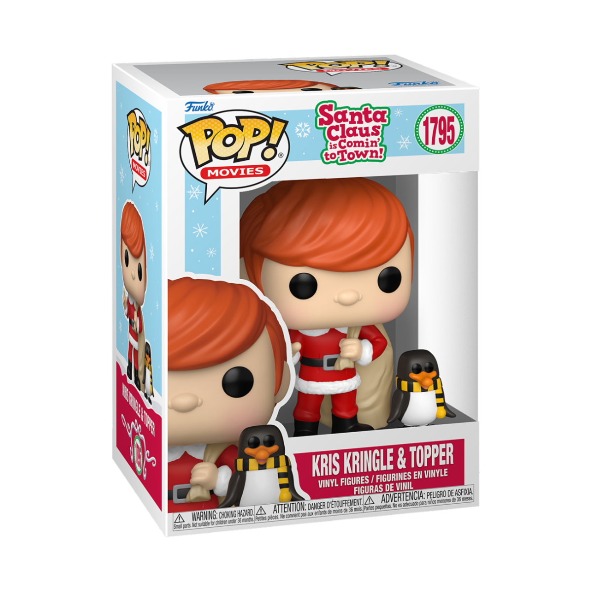 Santa Claus Is Coming To Town Kris with Topper Funko POP Vinyl