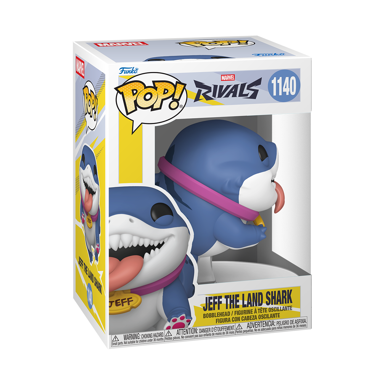 Marvel Rivals Jeff the Land Shark Funko POP Vinyl