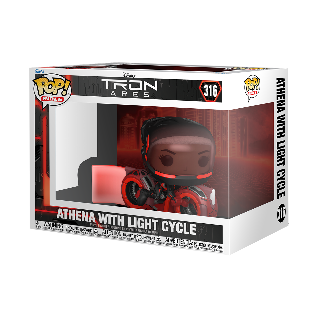 POP Ride Tron Ares Athena Funko Pop Vinyl
