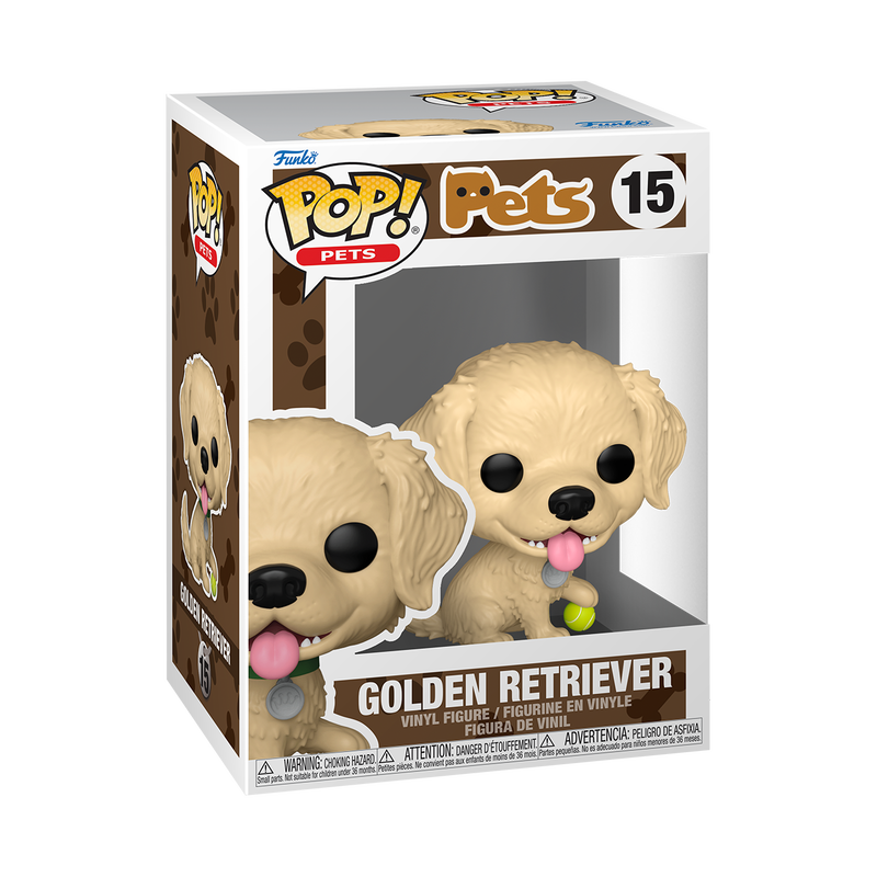 POP Pets Golden Retriever Funko POP Vinyl