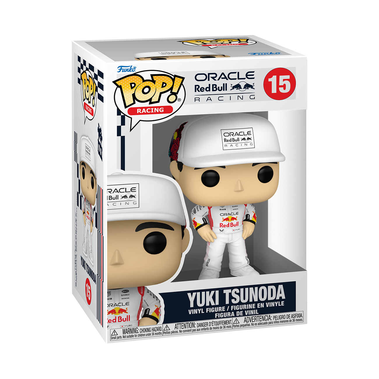 POP Racing Yuki Tsunoda with hat Funko Pop Vinyl