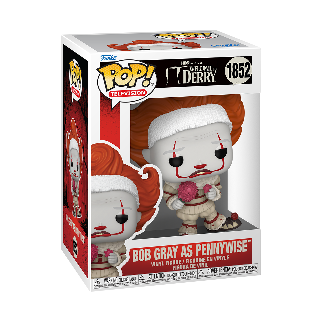 POP! Television: Welcome to Derry – Bob Gray as Pennywise Funko POP! Vinyl