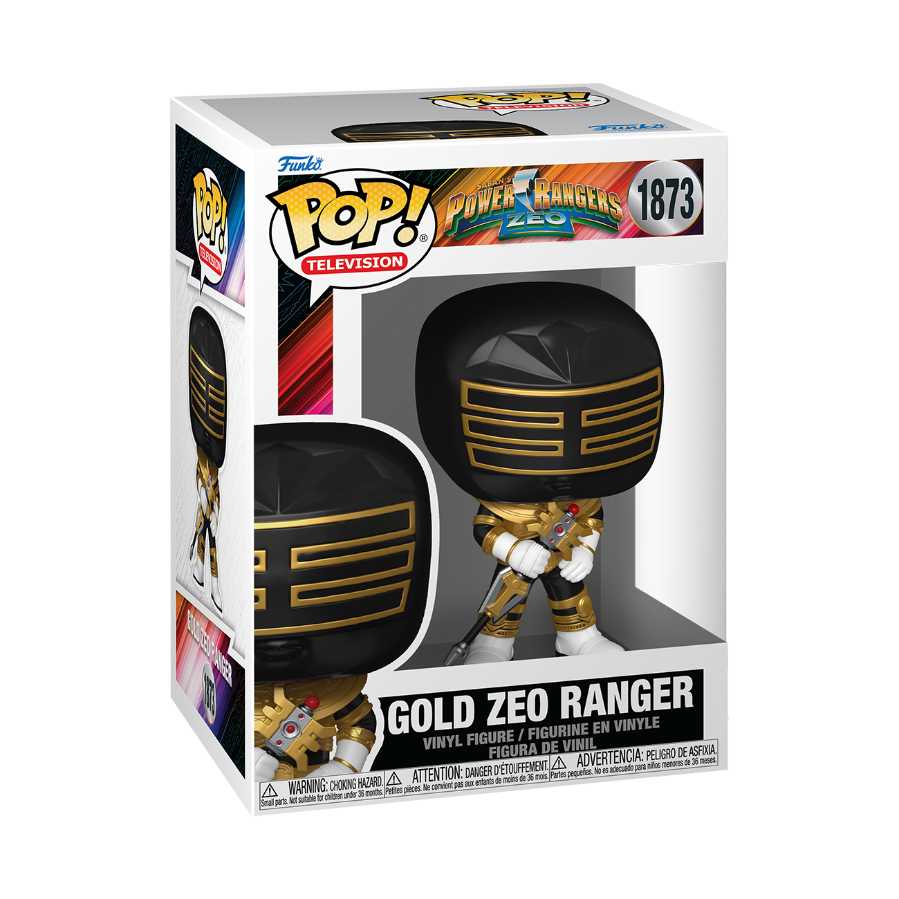POP! TV: Power Rangers Zeo – Zeo Ranger Gold Funko POP! Vinyl