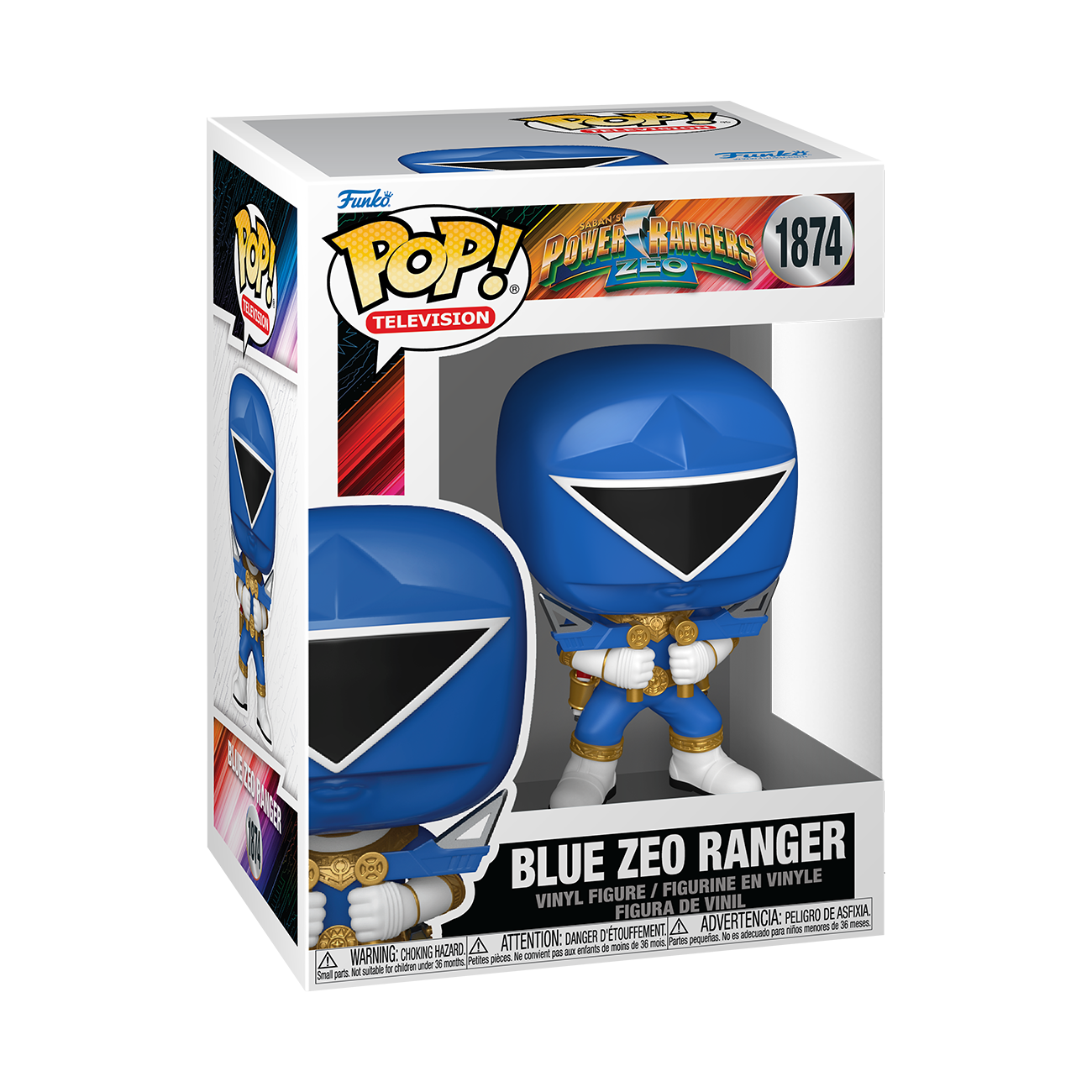 POP! TV: Power Rangers Zeo – Zeo Ranger Blue Funko POP! Vinyl
