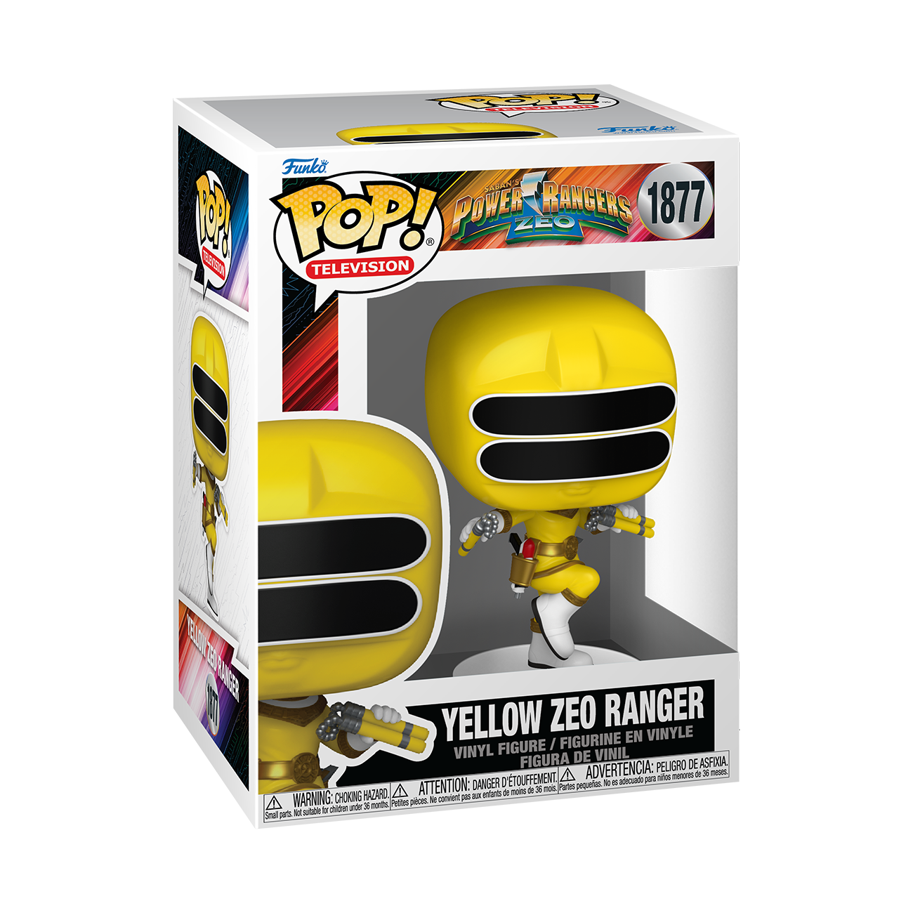 POP! TV: Power Rangers Zeo – Zeo Ranger Yellow Funko POP! Vinyl