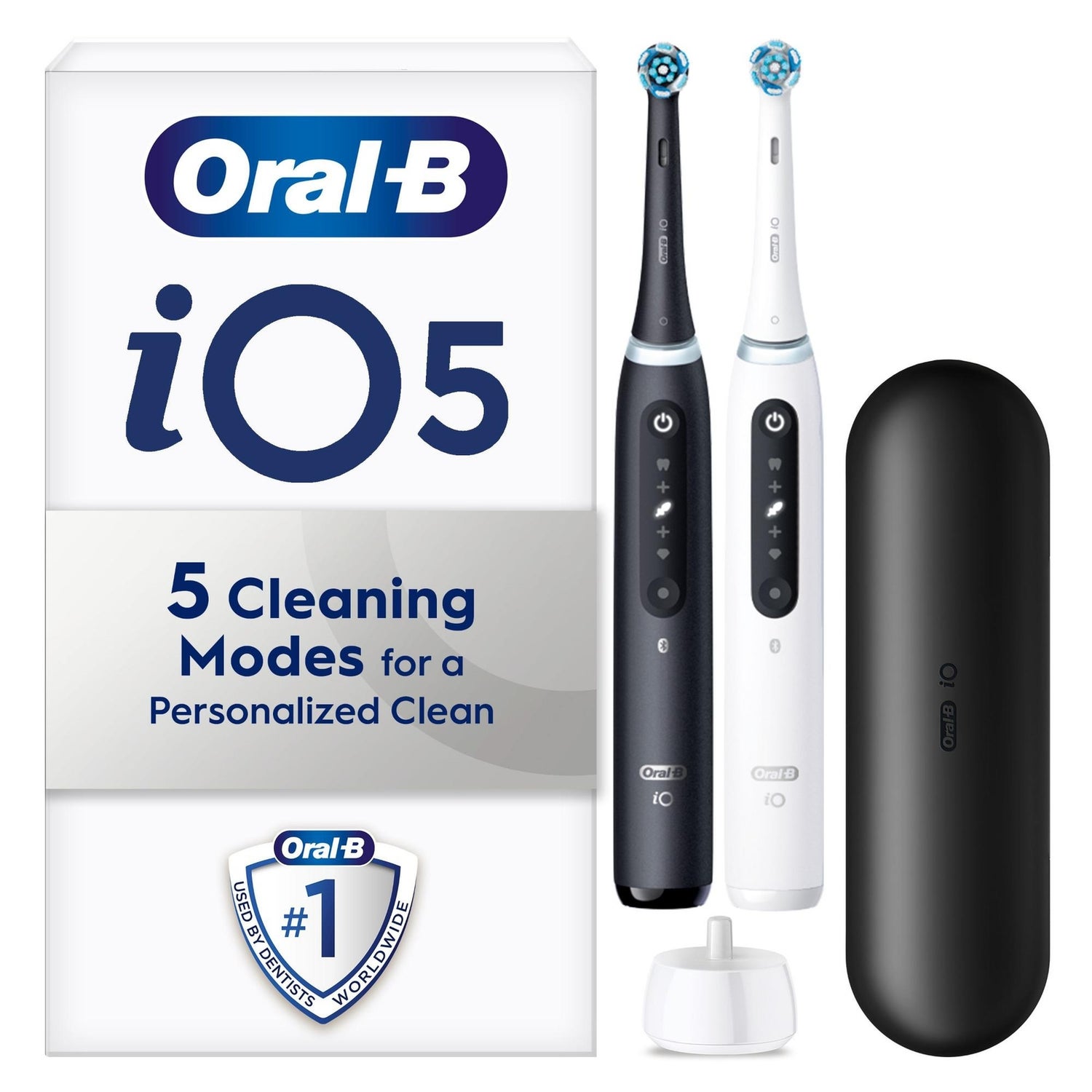 Oral-B iO 5 Black & White Electric Toothbrushes